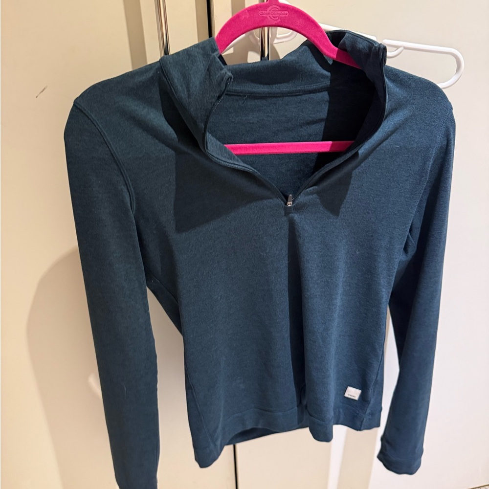 Vuori Dark Teal Sweatshirt